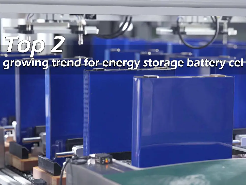 Top 2 growing trend for energy storage battery cell