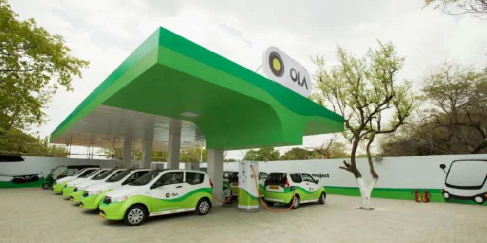 Chargement des batteries ola