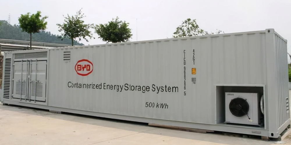 Almacenamiento de energía BYD