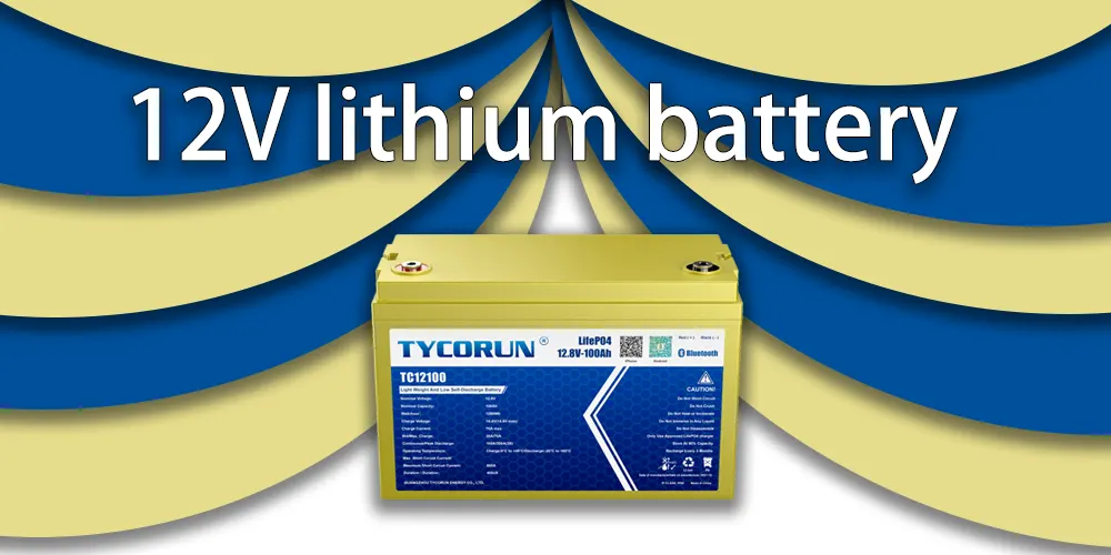 Batterie au lithium 12V