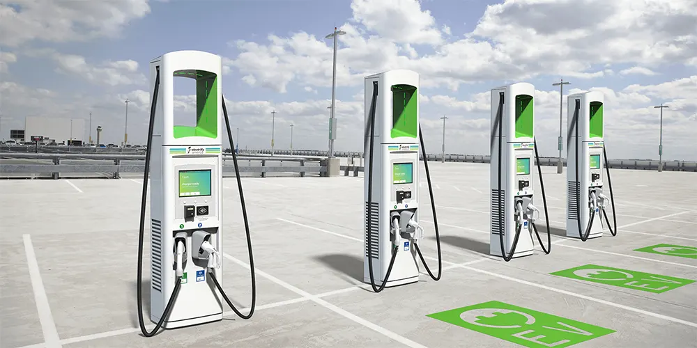 Electrify America charging pile