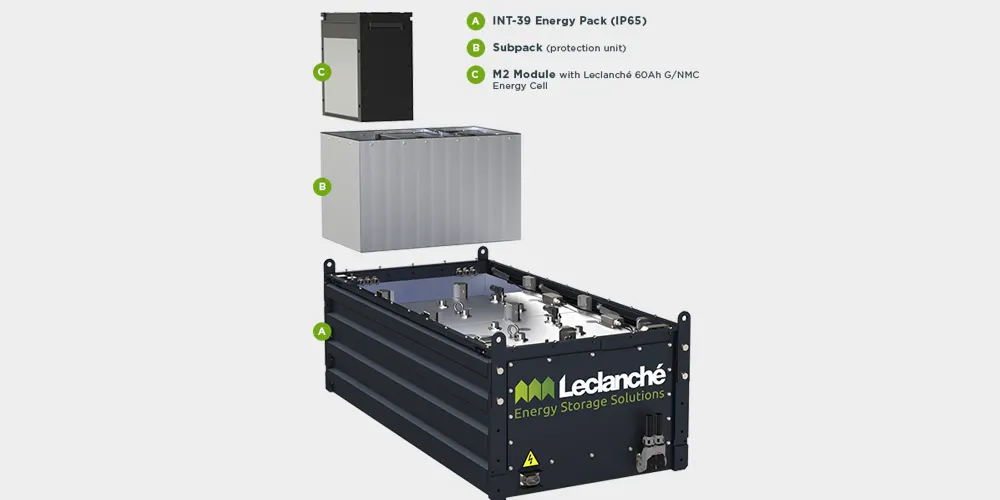 Leclanché energy pack