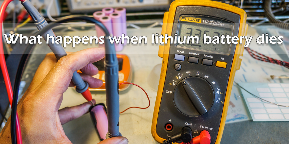 What happens when lithium battery dies
