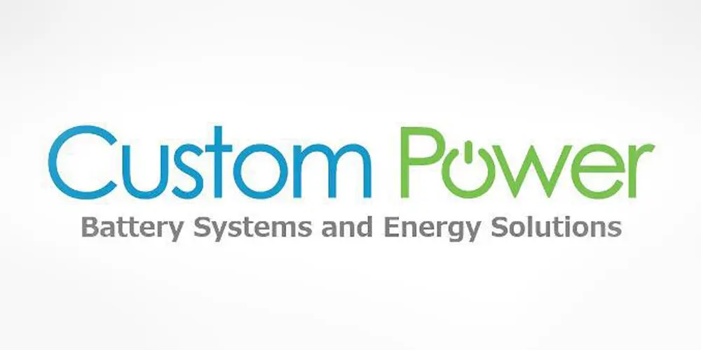 logotipo de potencia personalizado