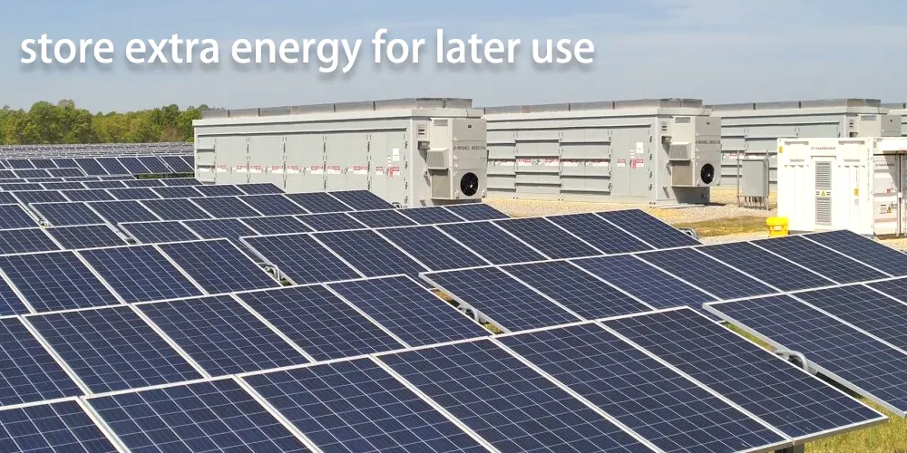 stocker de l'énergie supplémentaire pour une utilisation ultérieure