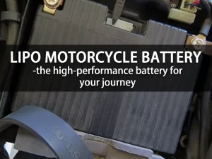 Batería LiPO para motocicletas
