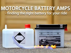 Amperios de la batería de la moto