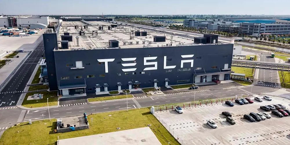 Tesla building