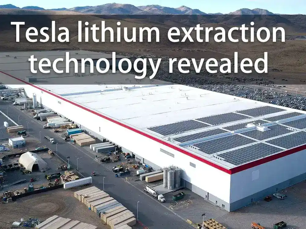 Se desvela la tecnología de extracción de litio de Tesla