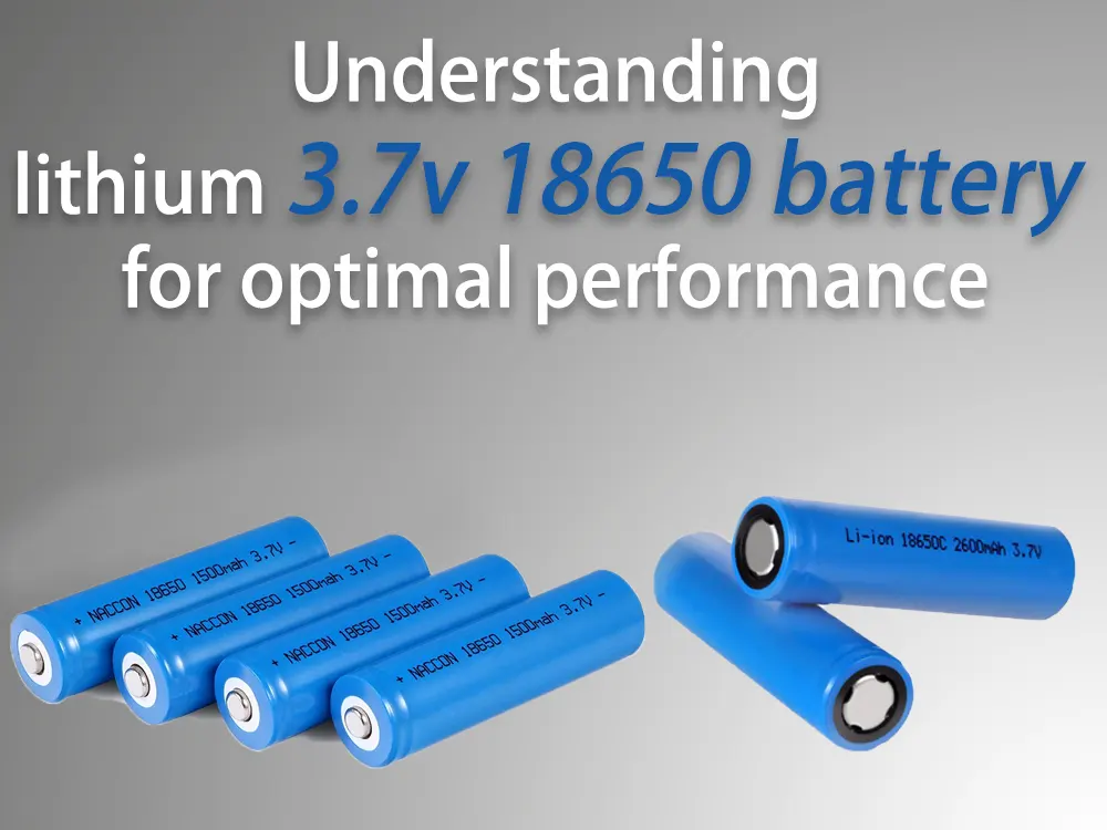 18650 battery 4.2V vs 3.7V - comparison guide for 18650 with different  voltages-Tycorun Batteries