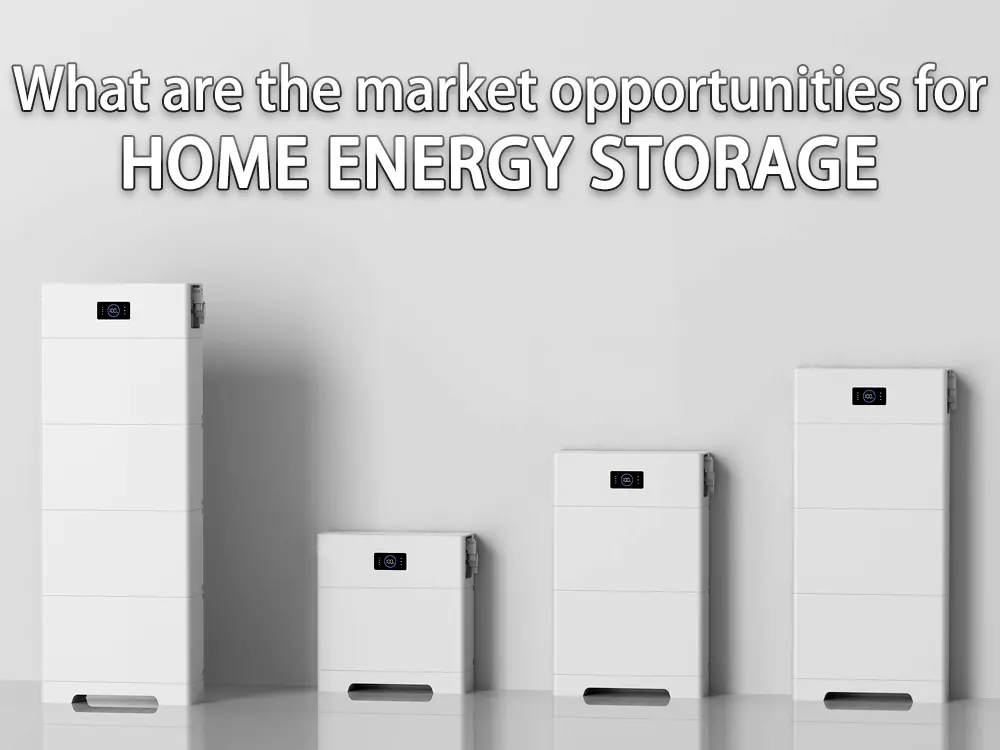 ¿Cuáles son las oportunidades de mercado para el almacenamiento doméstico de energía?
