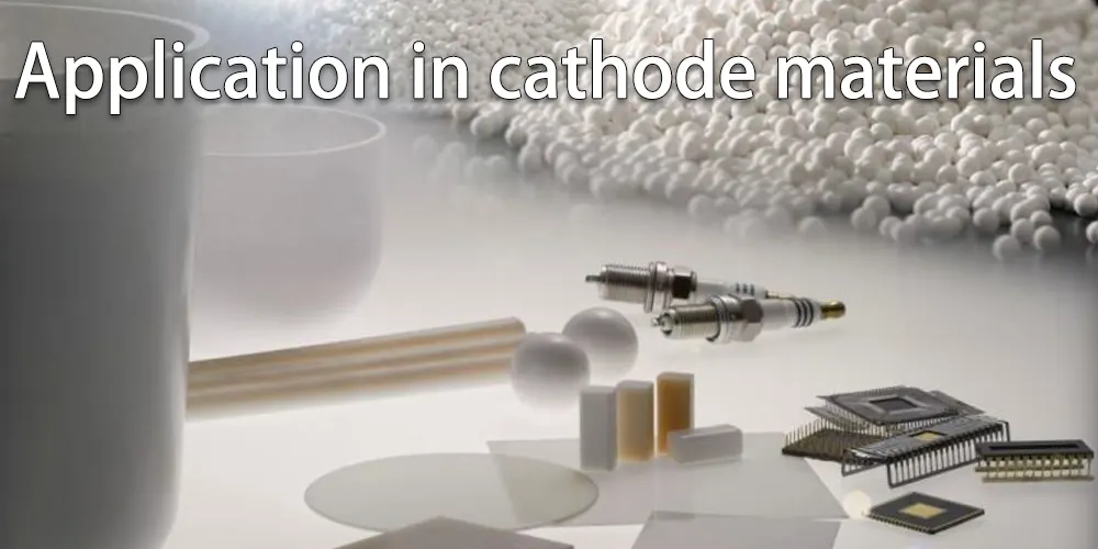 Application dans les matériaux de cathode