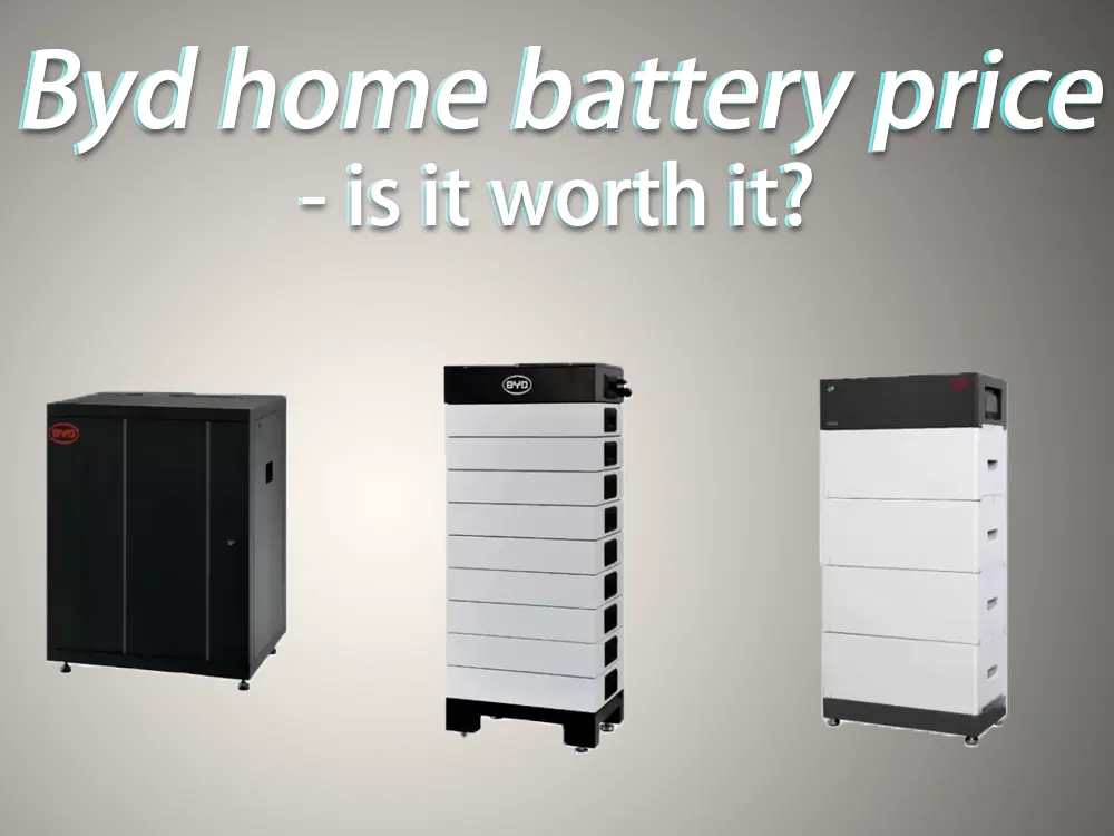 Byd home battery price