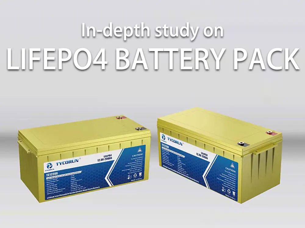 In-depth study on LiFePO4 battery pack