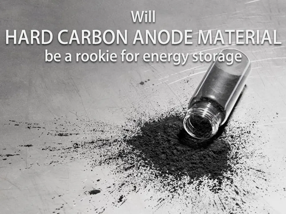 ¿Será el material de ánodo de carbono duro un novato para el almacenamiento de energía?