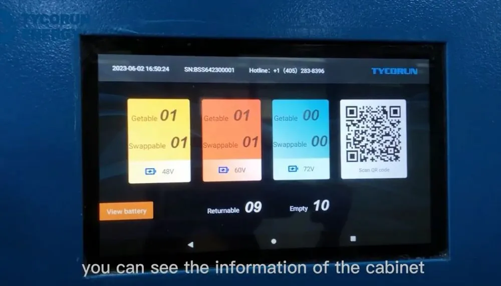 Advantage of this battery smart swap station comparing with the other supplier