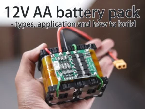 Paquete de pilas AA de 12 V