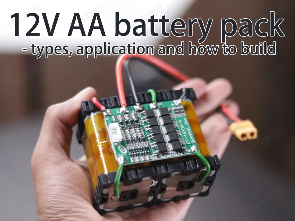 12V AA battery pack