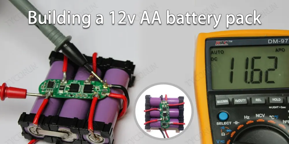 Building a 12v AA battery pack