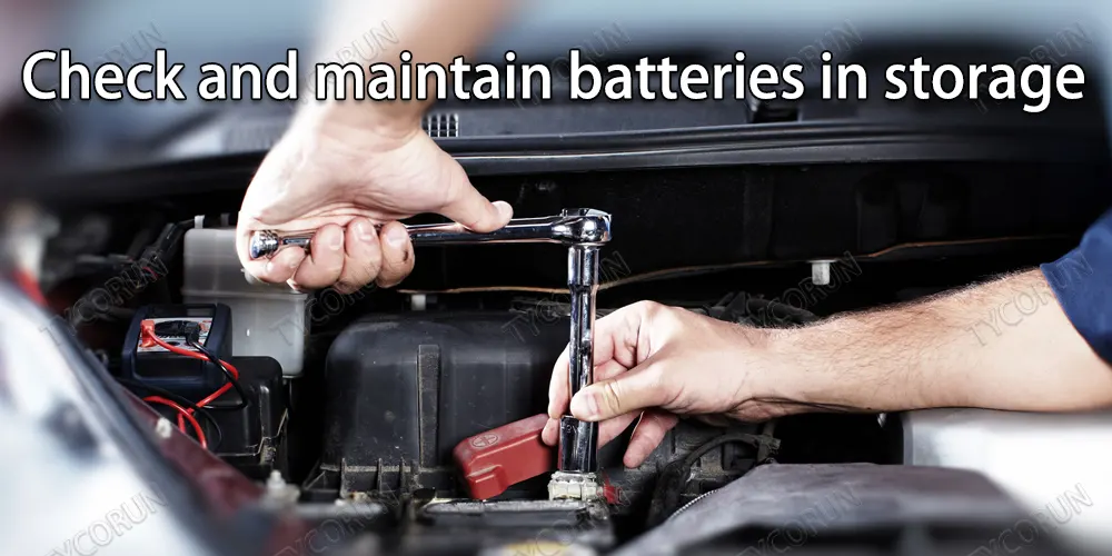 How to store car battery introduction and detailed tips TYCORUN