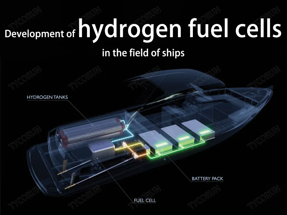 Development of hydrogen fuel cells in the field of ships