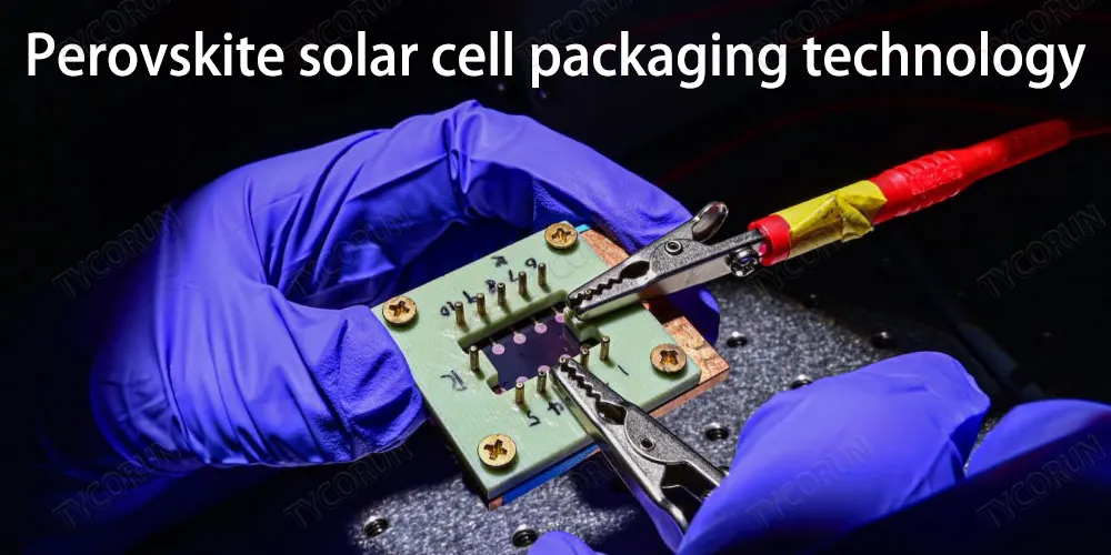 Perovskite solar cell packaging technology