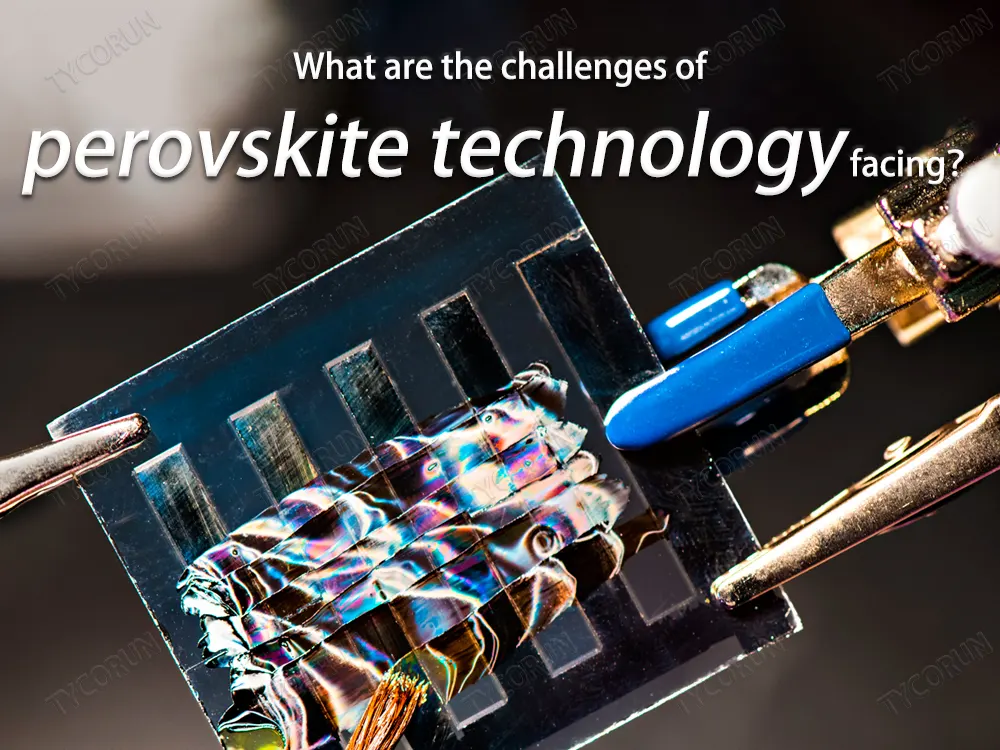 What are the challenges of perovskite technology facing