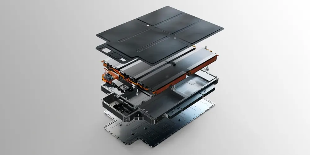 Batterie standard ternaire fer-lithium de 75 kWh