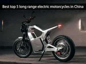 Las 5 mejores motos eléctricas de mayor autonomía en China