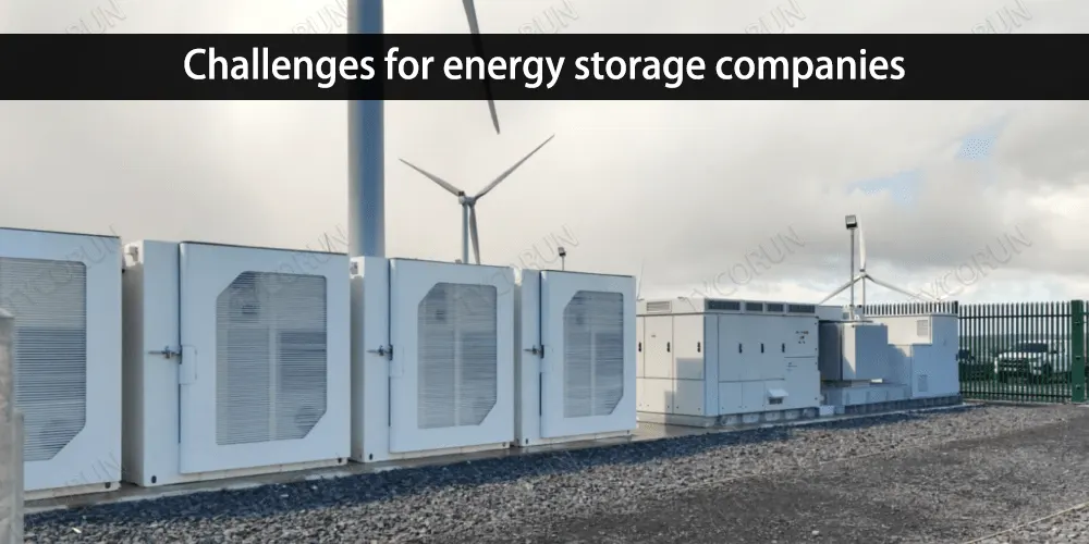 Retos para las empresas de almacenamiento de energía