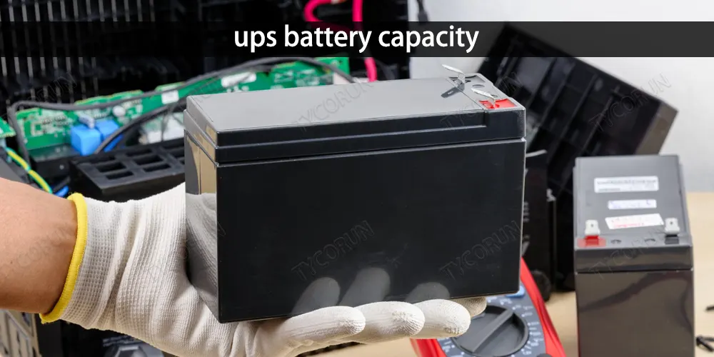 ups battery capacity