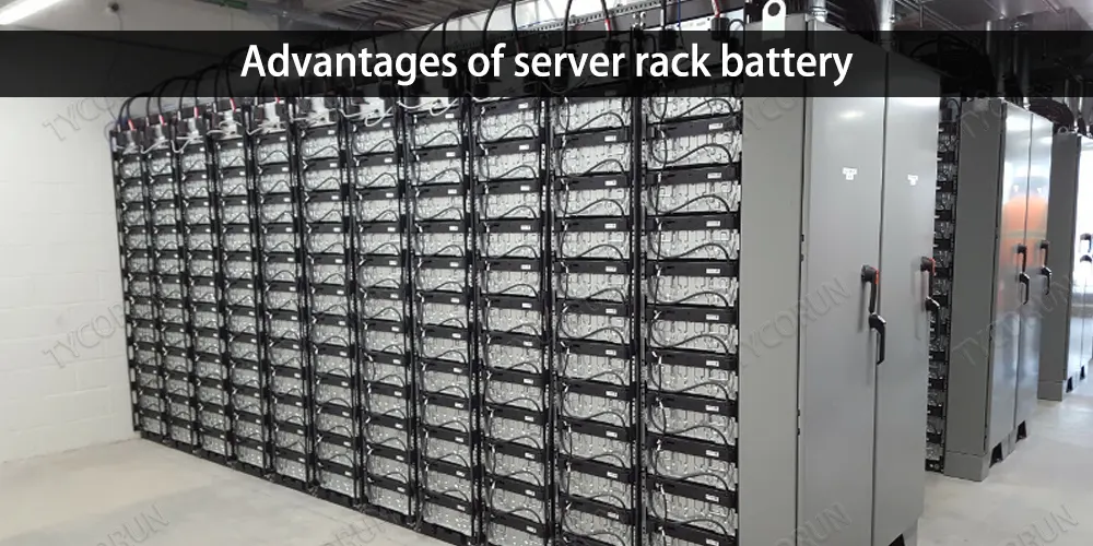 Advantages of server rack battery