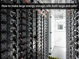 Comment faire en sorte que les grandes cellules de stockage d'énergie soient à la fois grandes et sûres