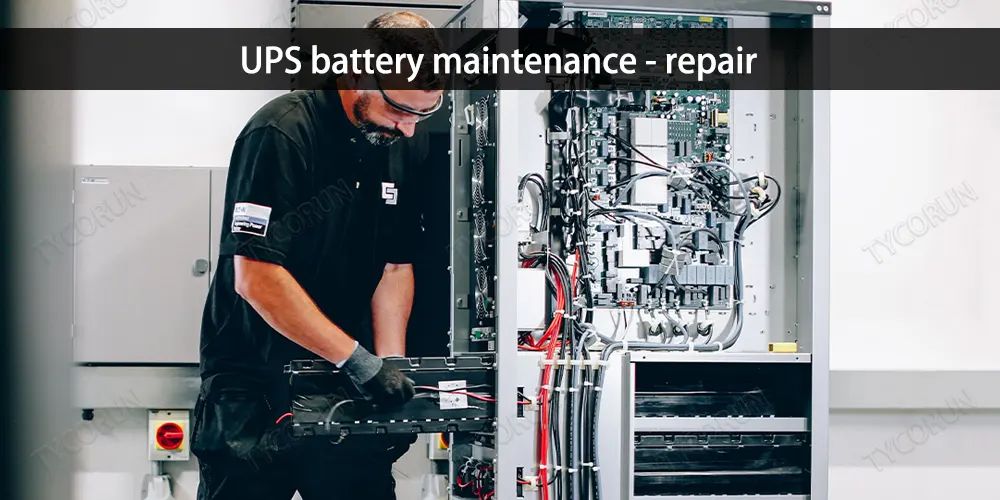 UPS battery maintenance, and correct use The Best lithium ion battery