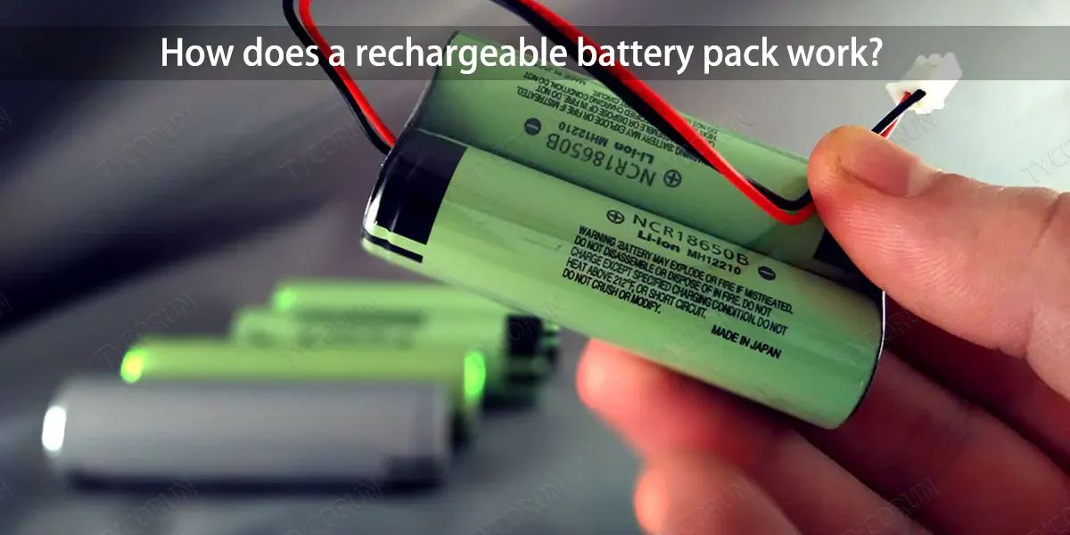 how does a rechargeable battery pack work