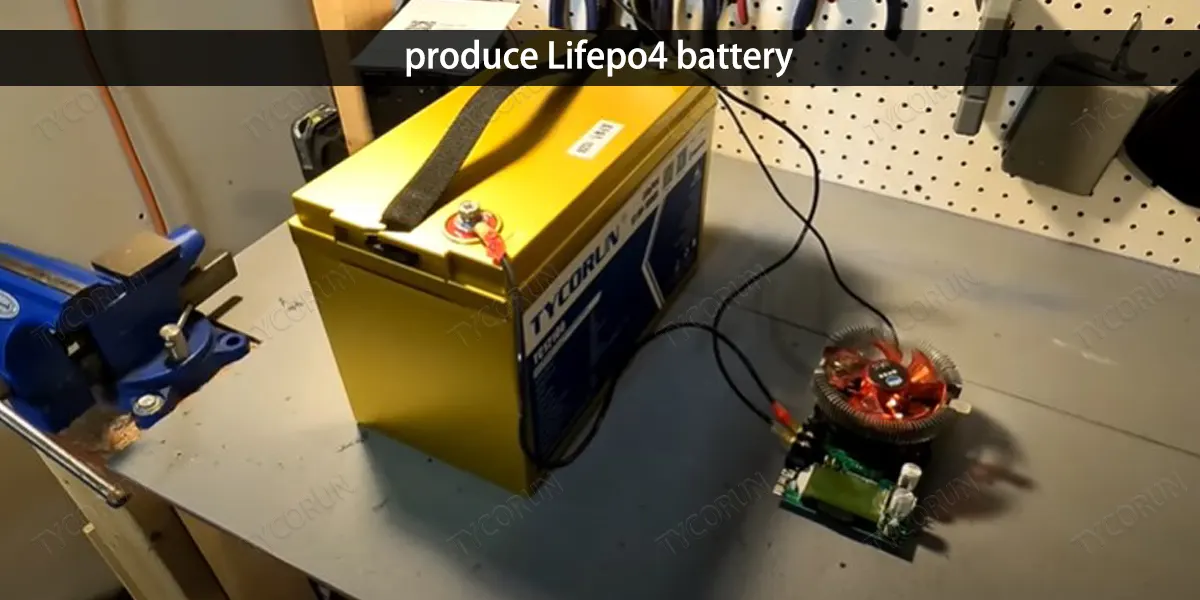 produce Lifepo4 battery