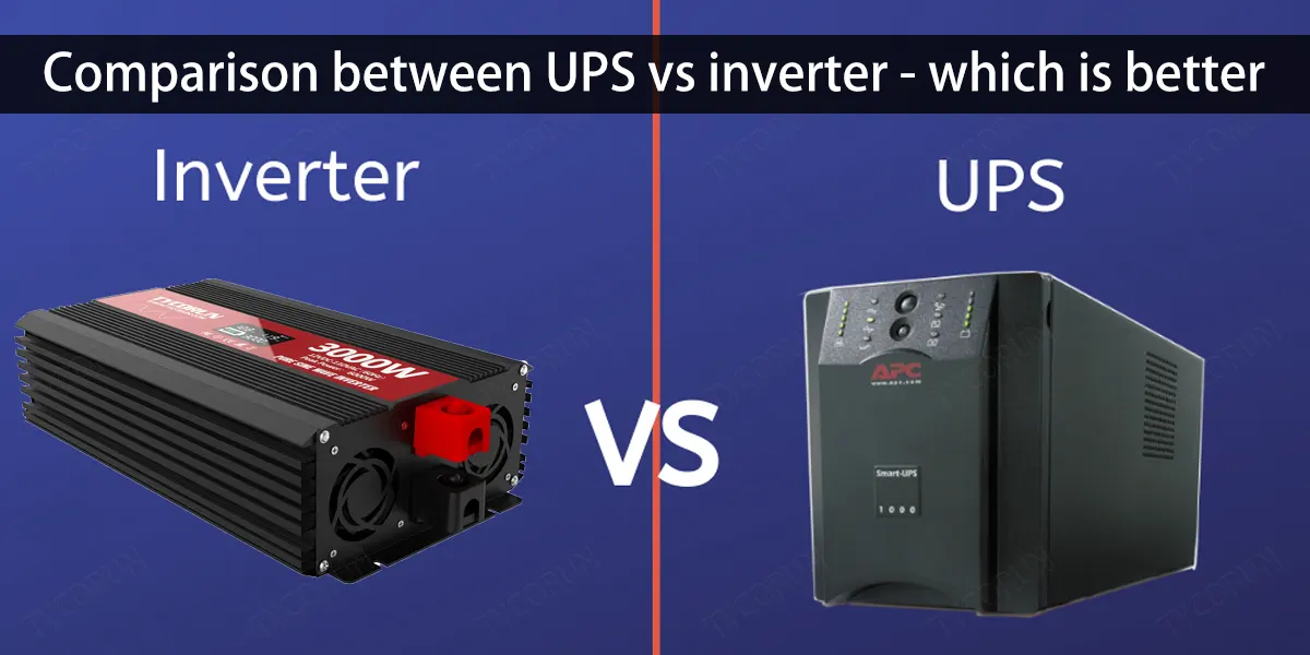 Comparison between UPS vs inverter - which is better