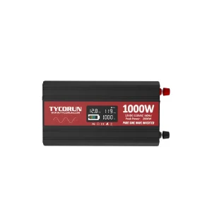 TYCORUN 1000w inversor de onda sinusoidal pura 12V DC a AC inversor de corriente para el coche, Rv, fuera de la red, el campamento, el sistema solar-1