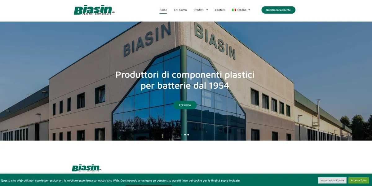 Biasin Srl-website