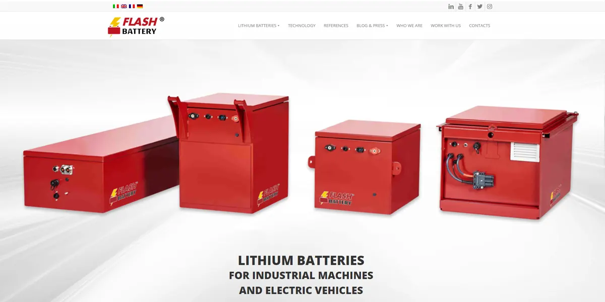 Flash Battery-website