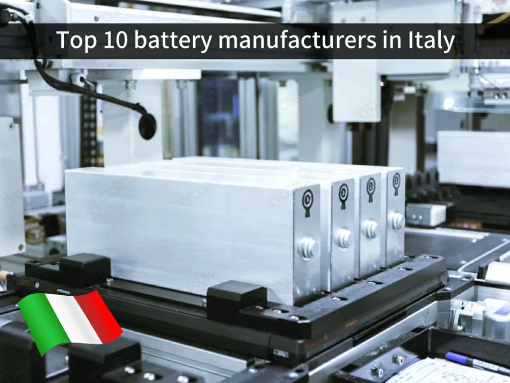 Top 10 battery manufacturers in Italy