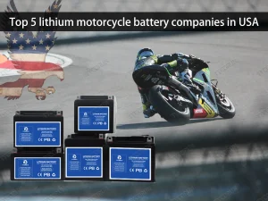 Top 5 lithium motorcycle battery companies in USA