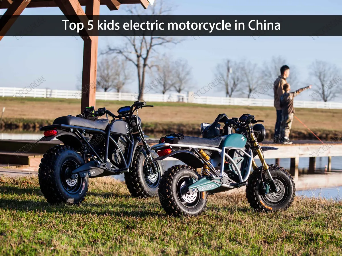 Las 5 mejores motos eléctricas para niños de China