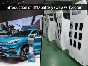Introduction of BYD battery swap vs Tycorun