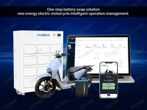 Solución integral de intercambio de baterías: gestión inteligente del funcionamiento de motocicletas eléctricas de nueva energía
