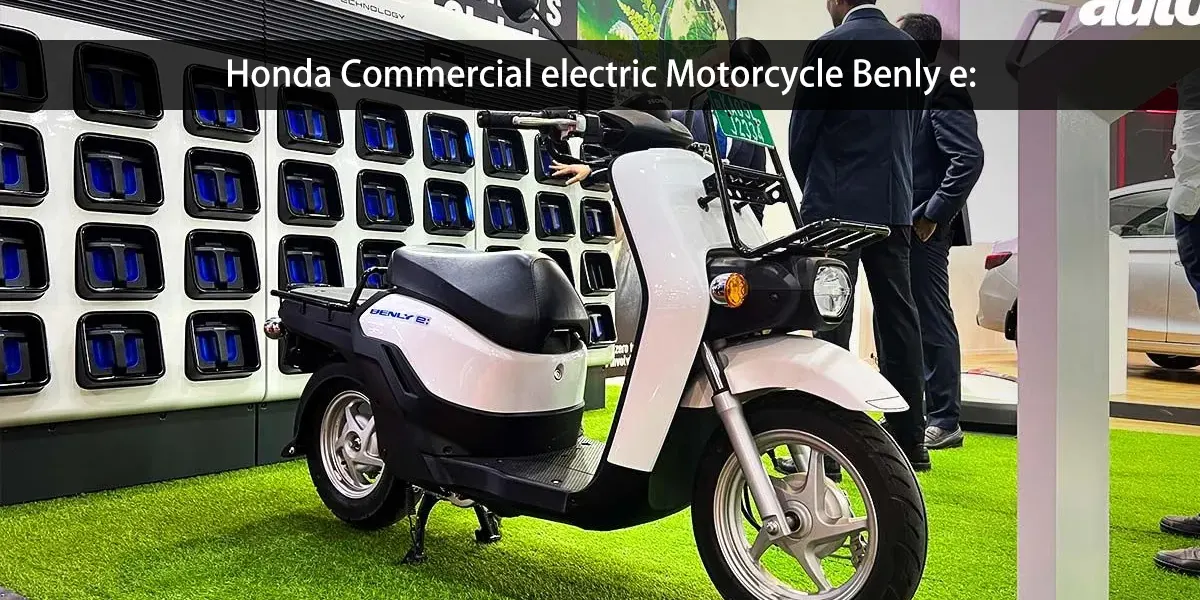 Honda Comercial Moto eléctrica Benly e