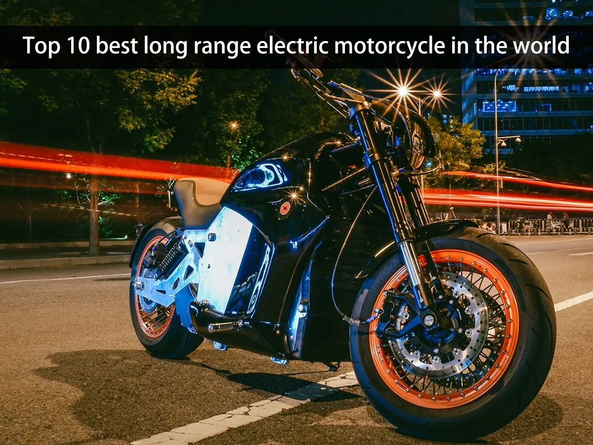 Las 10 mejores motos eléctricas de larga autonomía del mundo