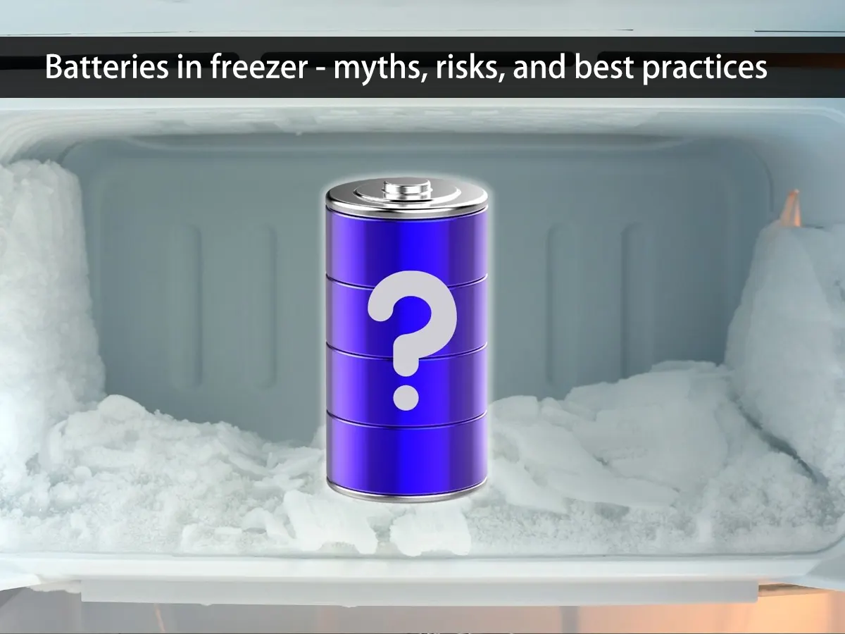 Batteries in freezer - myths, risks, and best practices