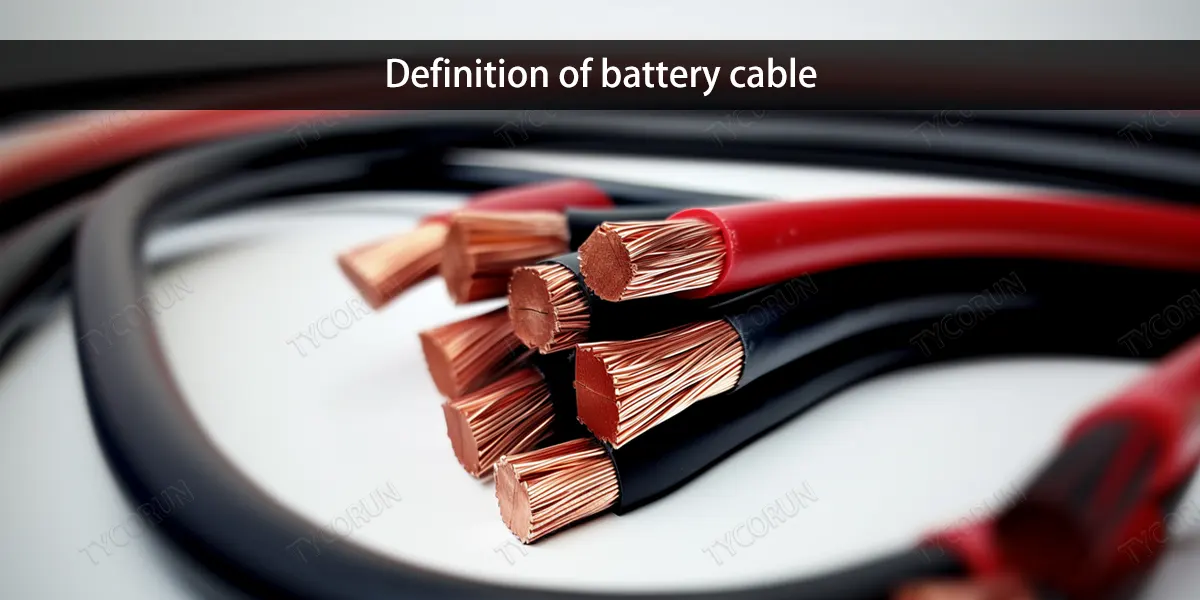 Definition of battery cable