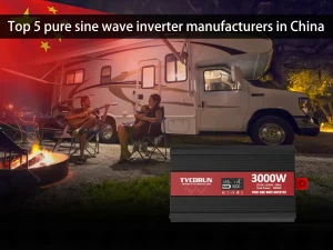 Los 5 mejores fabricantes de inversores de onda sinusoidal pura de China